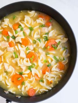 Easy Homemade Chicken Noodle Soup (One Pot) | One Pot Recipes