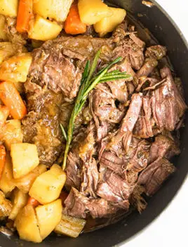 Classic Easy Pot Roast Recipe (One Pot Meal)