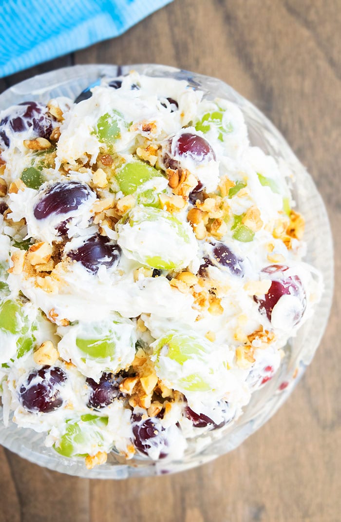 Creamy Grape Salad (One Bowl) | One Pot Recipes