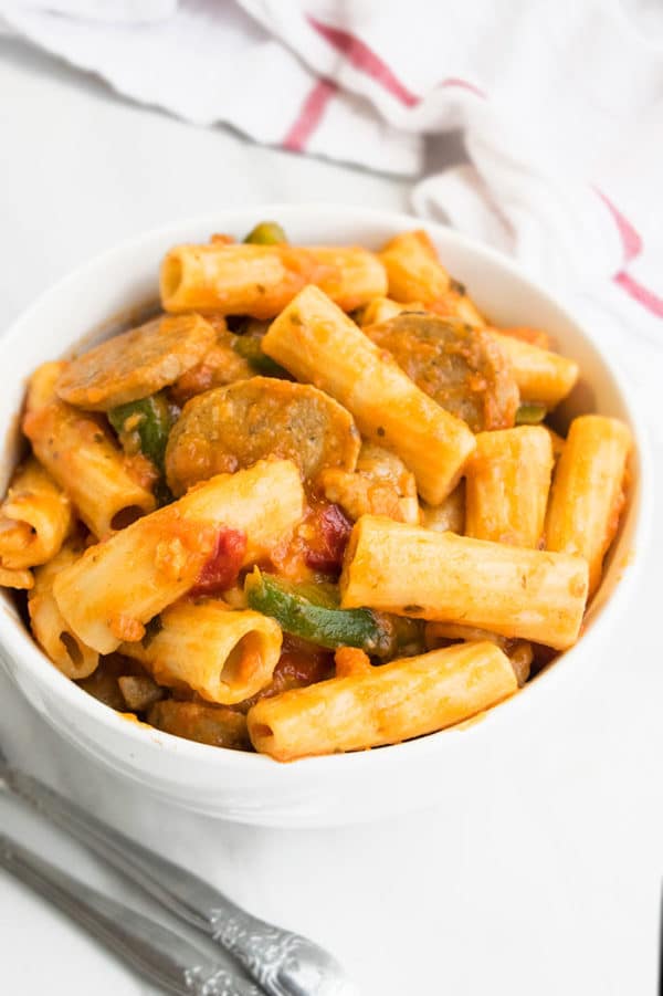 Instant Pot Sausage Pasta One Pot Recipes