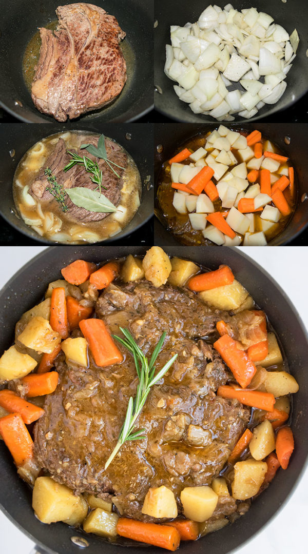Easy Pot Roast Recipe (Stovetop & Oven) One Pot Recipes