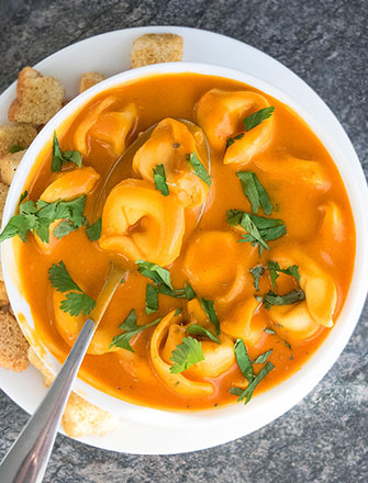 Tomato Tortellini Soup (One Pot) | One Pot Recipes