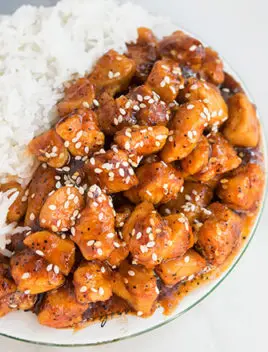 One Pan Honey Sriracha Chicken Recipe