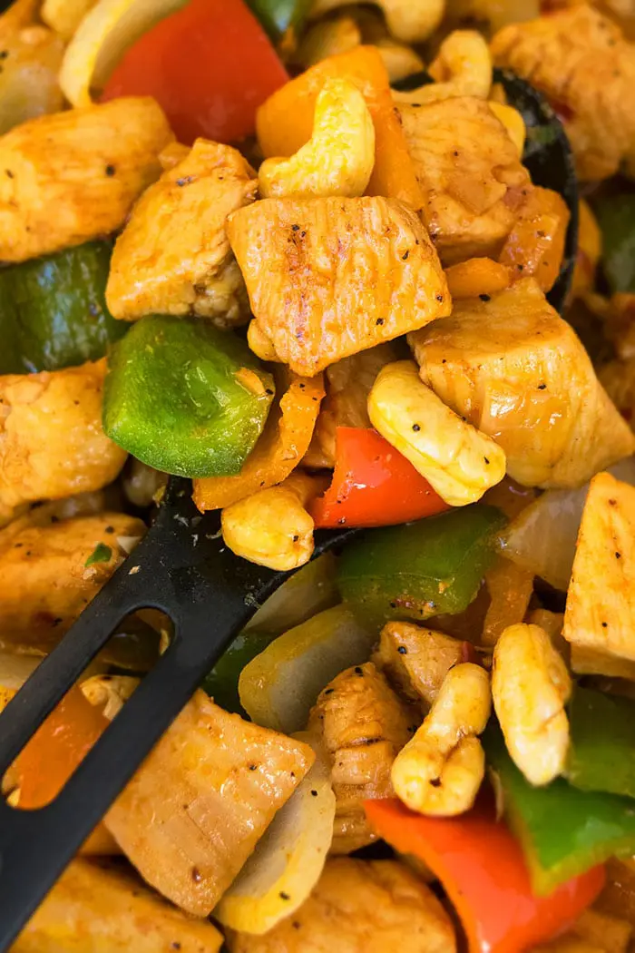 One Pot Cashew Chicken Recipe