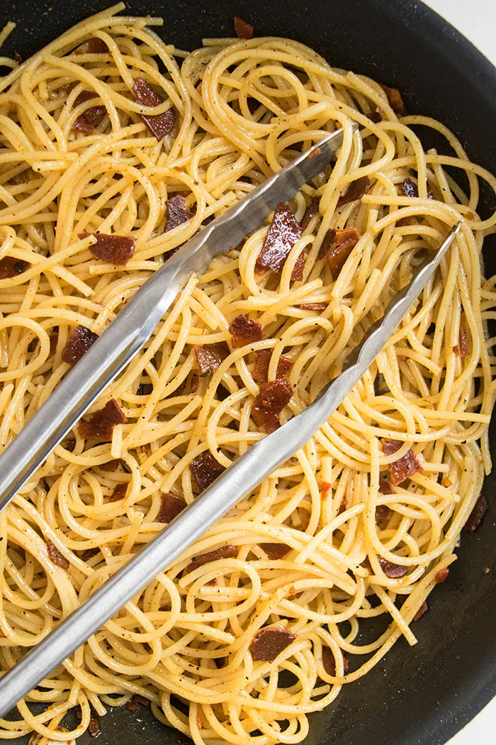 Quick Bacon Pasta