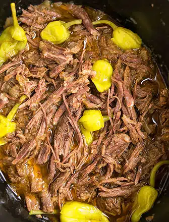 Slow Cooker Mississippi Roast/ Mississippi Pot Roast Recipe