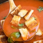 Tomato Basil Soup Recipe (One Pot, 30 Minutes)