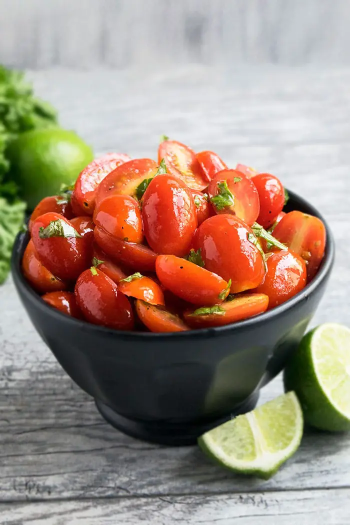 Fresh Cherry Tomato Salad Recipe