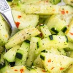 Easy Asian Cucumber Salad Recipe