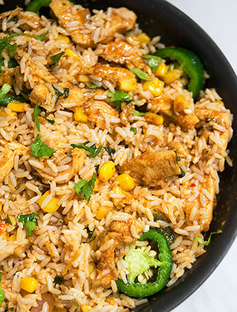 One Pot Chicken and Rice Recipe (Ready in 30 Minutes)