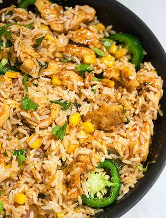 One Pot Chicken and Rice Recipe (Ready in 30 Minutes)