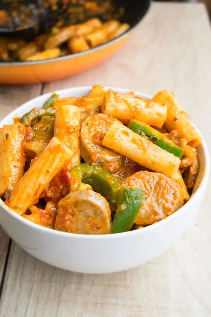 One Pot Italian Sausage Pasta Recipe