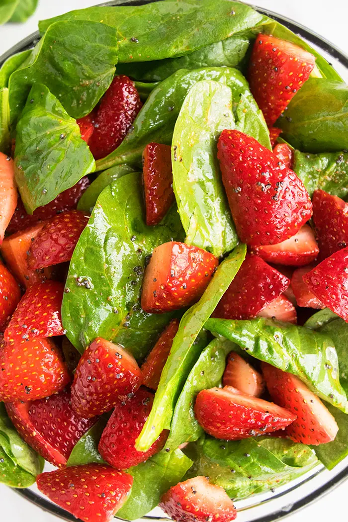 Spinach Strawberry Salad Recipe