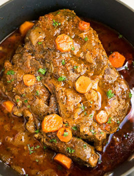 Easy Italian Pot Roast Recipe (One Pot Meal)