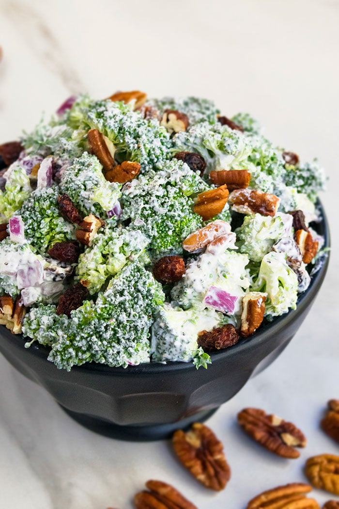 Broccoli Salad Recipe (One Bowl) | One Pot Recipes