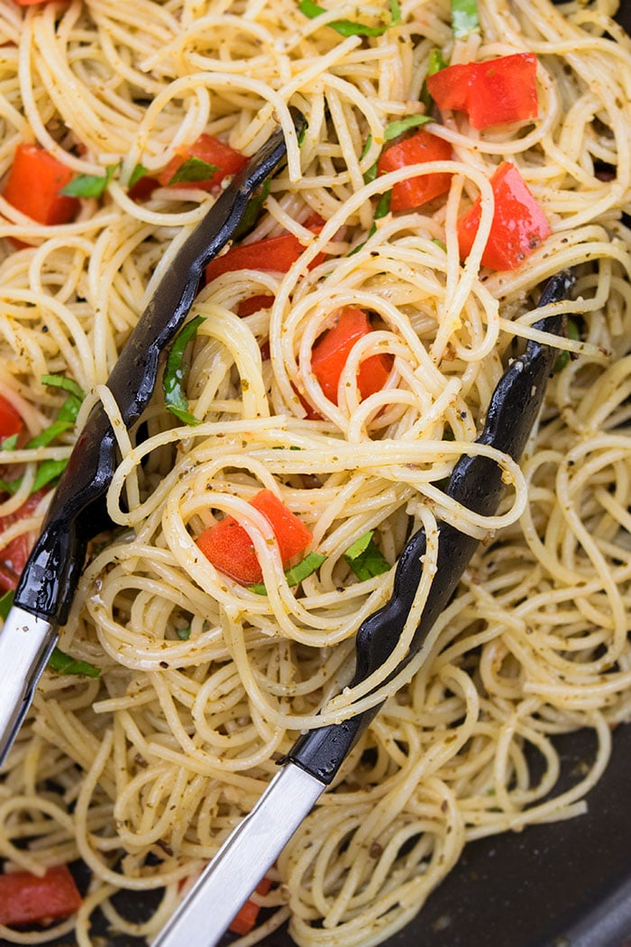 Basil Pesto Pasta Recipe (30 Minute Meal)
