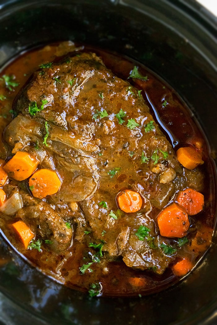 Easy Slow Cooker Pot Roast One Pot Recipes