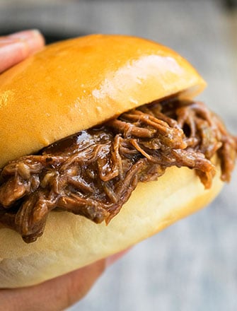 bbq pulled beef slow cooker