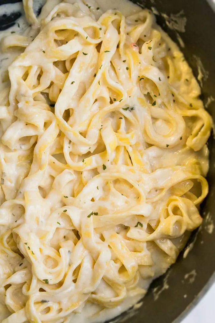 One Pot Fettuccine Alfredo Recipe