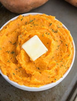 Best Easy Mashed Sweet Potatoes Recipe (One Pot Side Dish)