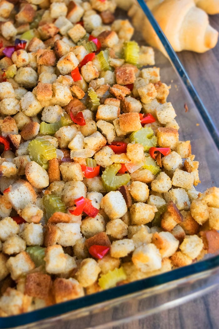 Traditional Homemade Stuffing for Turkey Recipe