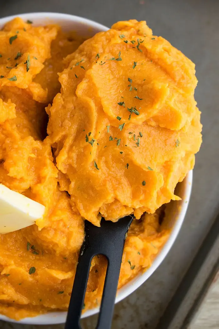 Easy Mashed Sweet Potatoes Recipe
