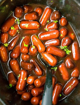 Crockpot Little Smokies Recipe (Cocktail Sausages)