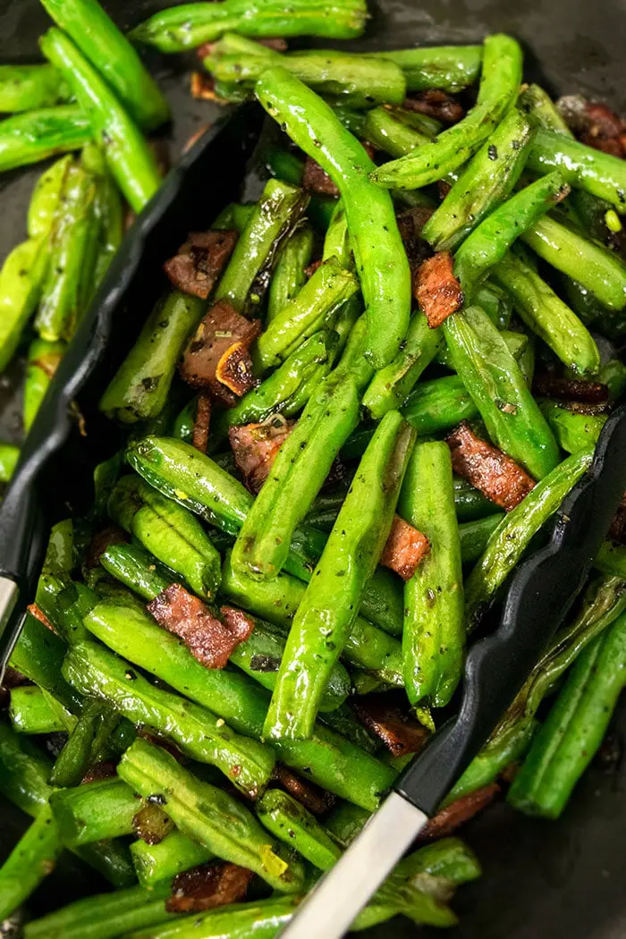 Easy Green Beans With Bacon Recipe