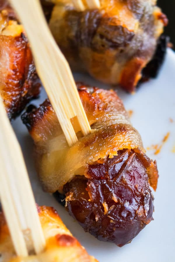 Bacon Wrapped Dates (One Pan) One Pot Recipes