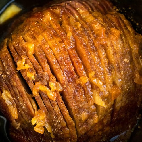 Cooking A 3 Lb. Boneless Spiral Ham In The Crockpot - Crockpot Brown Sugar Ham With Delicious ...