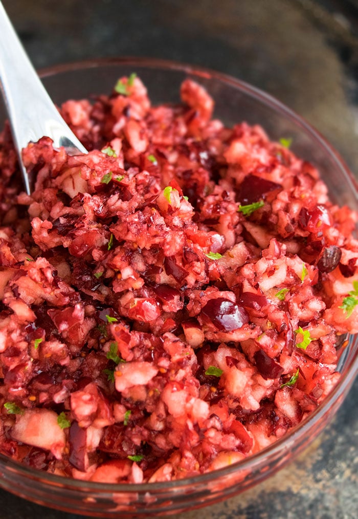 Easy Cranberry Relish (One Bowl) | One Pot Recipes