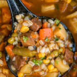 Easy Beef Barley Soup Recipe (One Pot Meal)