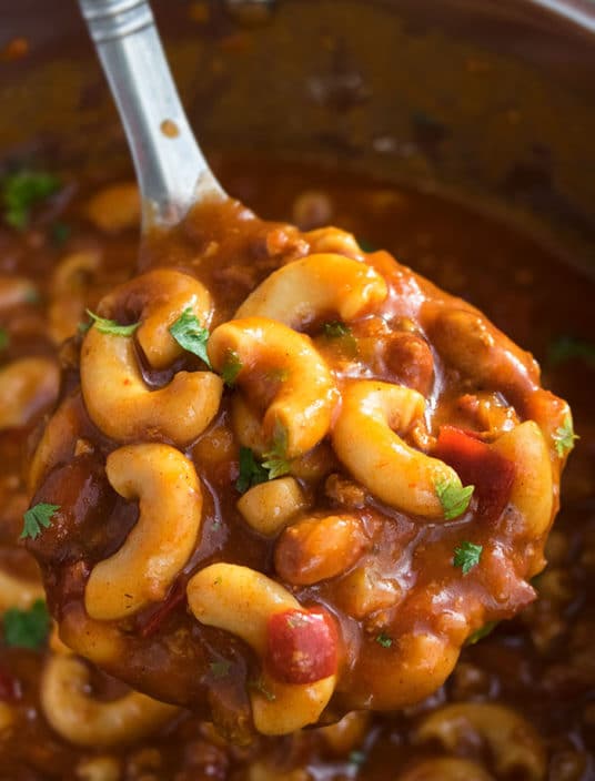 Chili Mac Recipe (One Pot) | One Pot Recipes