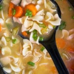 Easy Crockpot Chicken Noodle Soup Recipe