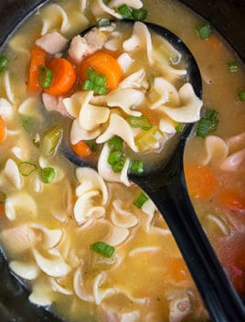 Crockpot Chicken Noodle Soup One Pot Recipes