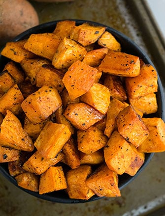 Oven Roasted Sweet Potatoes (One Pan) | One Pot Recipes