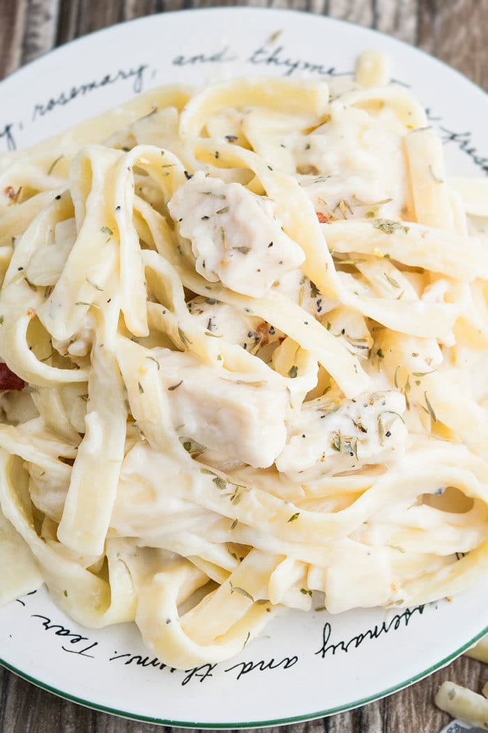 Crockpot Chicken Alfredo One Pot Recipes