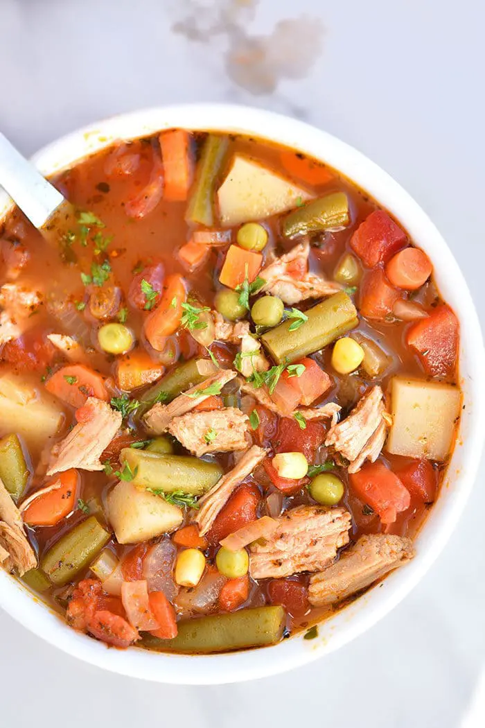 Homemade Chicken and Vegetable Soup Recipe