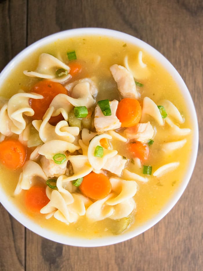 Crockpot Chicken Noodle Soup | One Pot Recipes