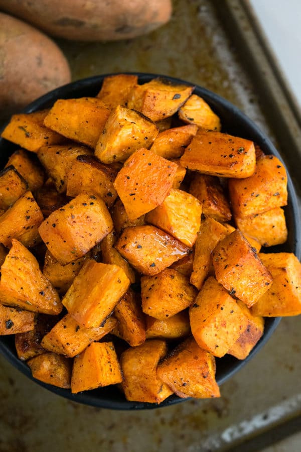 Oven Roasted Sweet Potatoes (One Pan) | One Pot Recipes