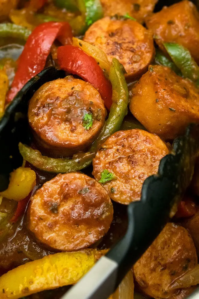 Sausage Peppers and Onions Recipe (30 Minute Meal)