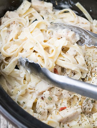 Crockpot Chicken Alfredo One Pot Recipes