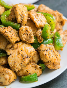 One Pot Black Pepper Chicken Recipe