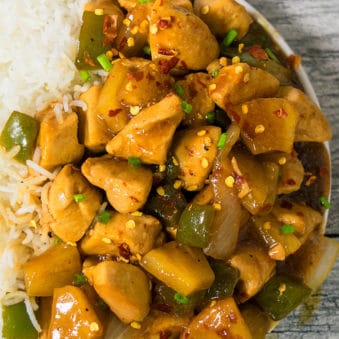 Easy Sweet and Spicy Chicken Recipe