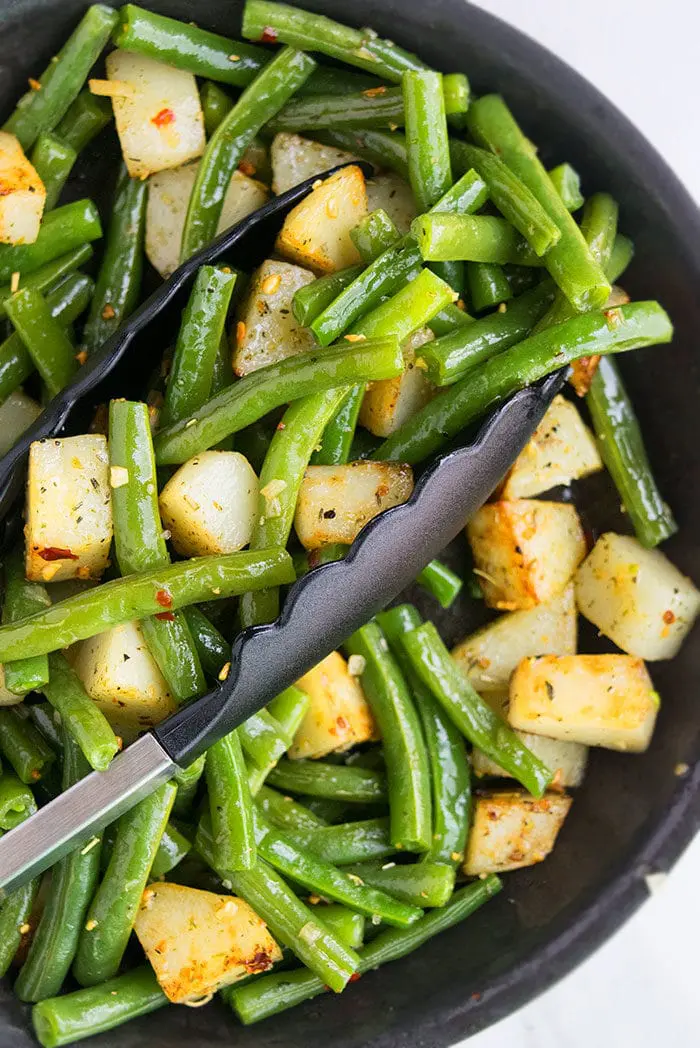 Green Beans and Potatoes (One Pot Meal)