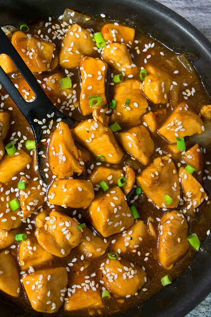 Easy Chinese Honey Sesame Chicken Recipe