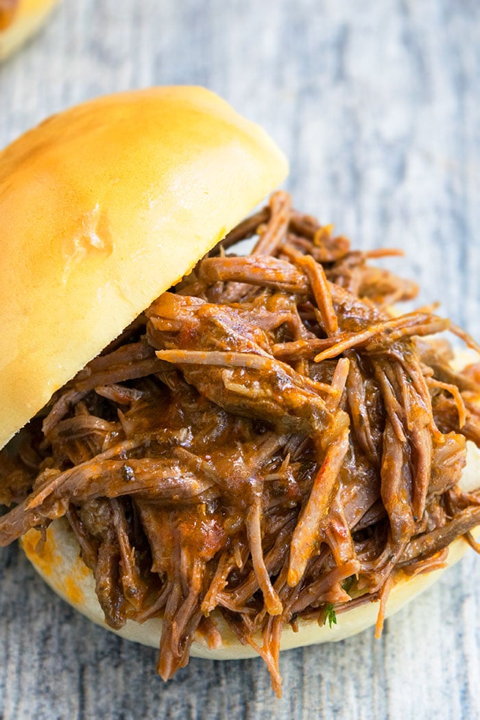 Shredded tri tip online instant pot