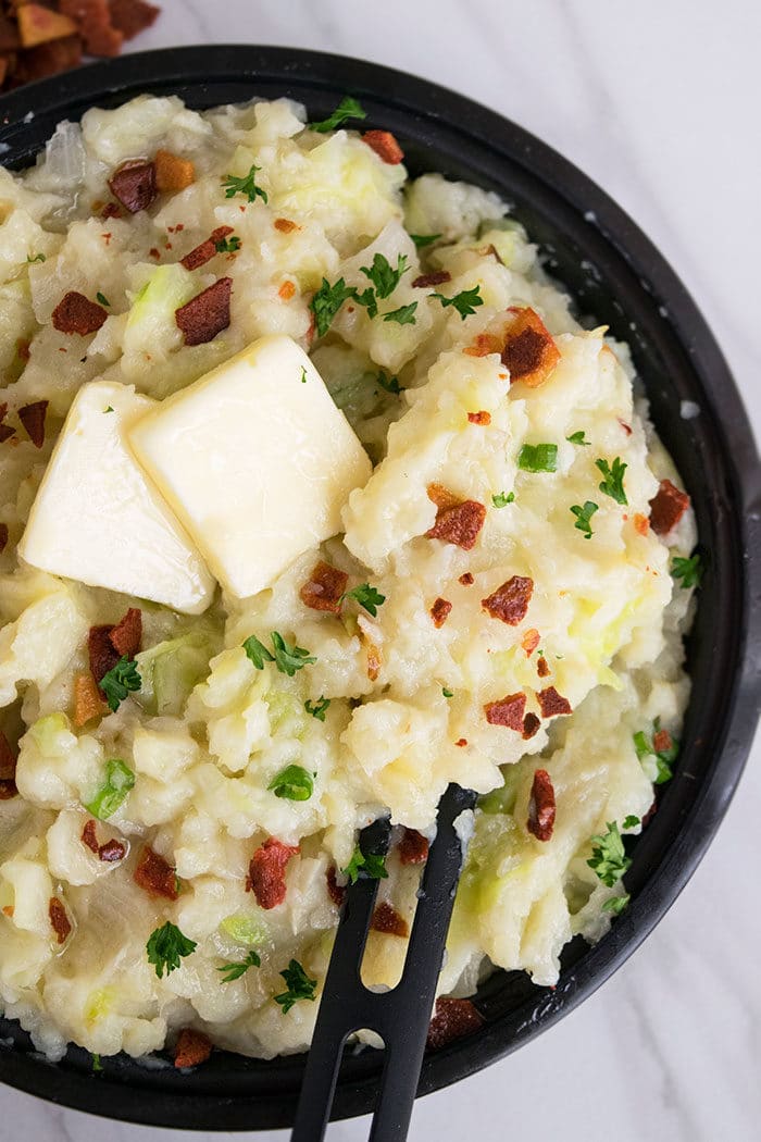 Irish Mashed Potatoes (Colcannon)