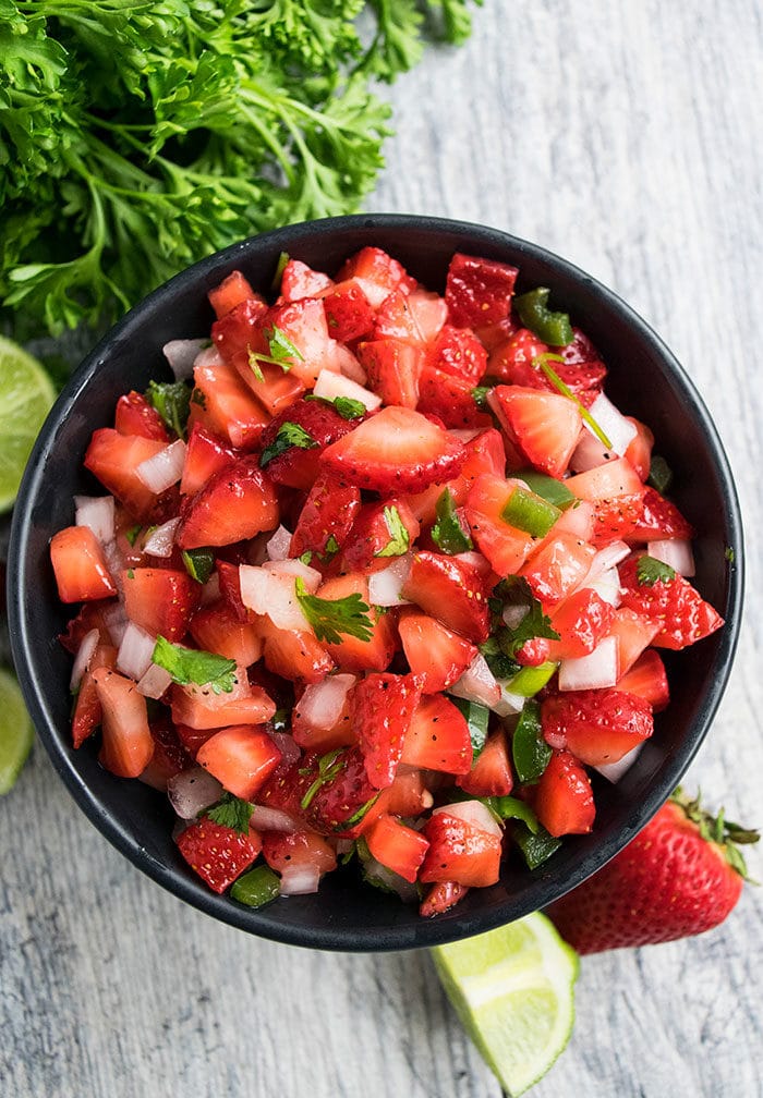 Homemade Strawberry Salsa Recipe