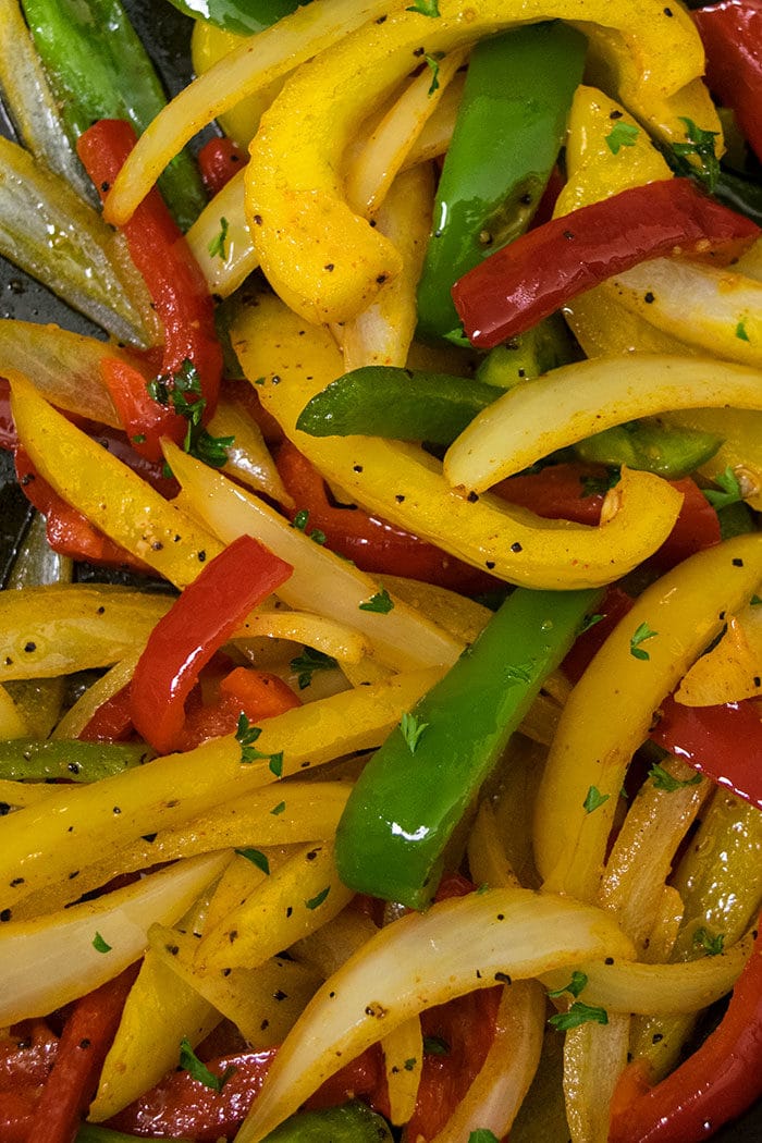 How to Make Fajita Vegetables